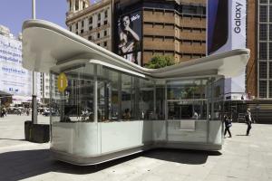 Nuevo quiosco Plaza de Callao