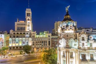 Círculo de Bellas Artes y edificio Metrópolis