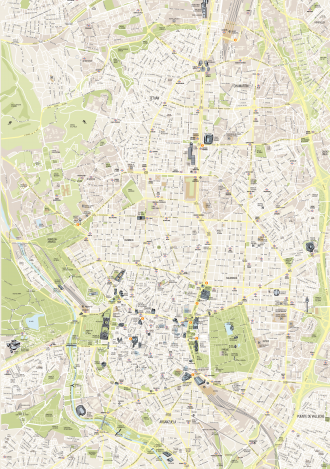 Mapa de Madrid