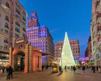 Templete de Gran Vía (Navidad 2021)