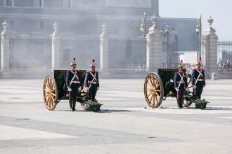 Relevo solemne y cambio de Guardia en el Palacio Real