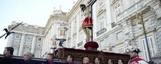 Semana Santa 2026. Procesión de Los Alabarderos