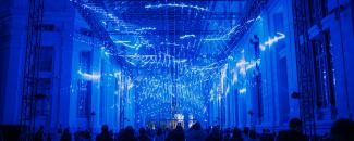 LuzMadrid 2026. Galería de Cristal (Palacio de Cibeles)