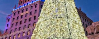 Edificio Telefónica (Navidad 2021)