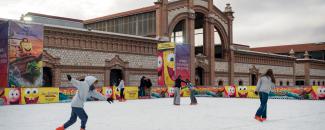 Pista de hielo Matadero Navidad 2025