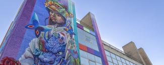 Usera mural Junta de Distrito